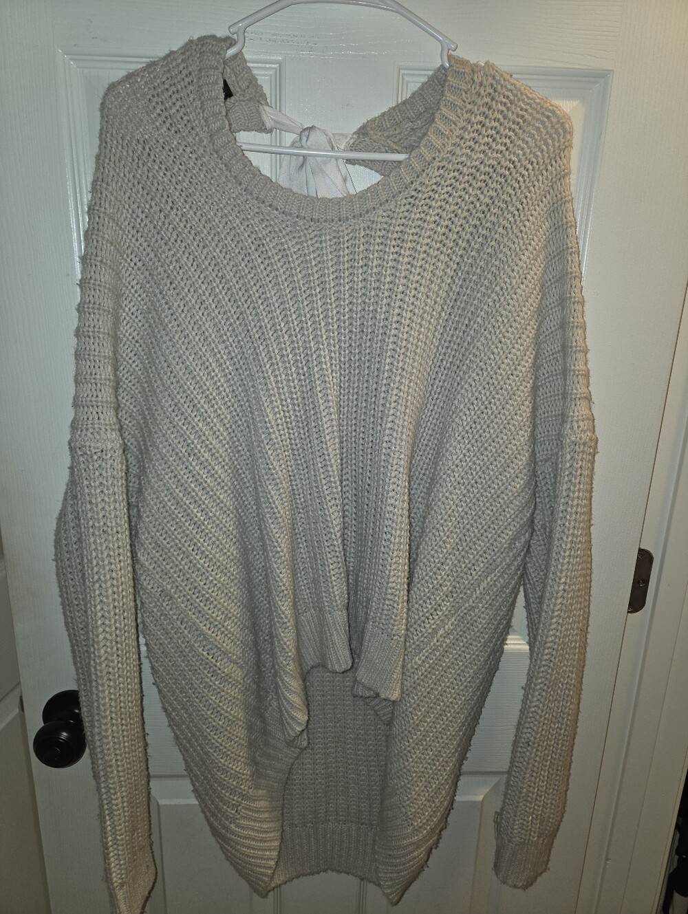 Torrid- Cozy Beige Knit Sweater